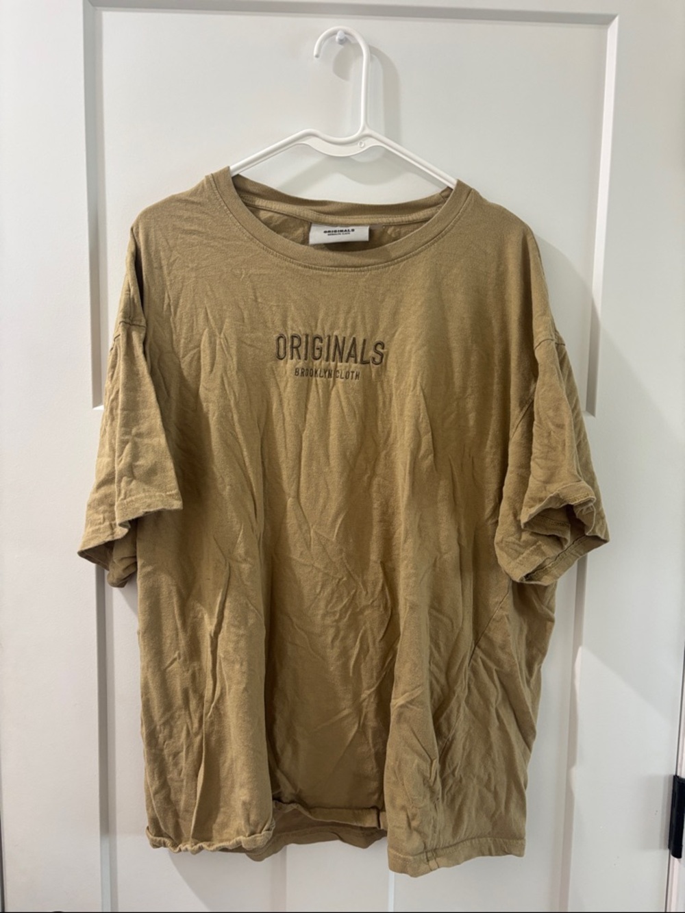 Brooklyn Cloth Tan 'Originals' Short Sleeve Tee